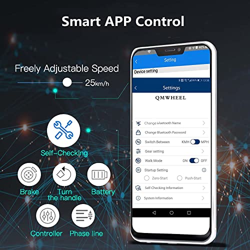 Qmwheel H7 Electric Scooter 19 Mph 21 Miles Range 36V 10Ah Battery 350W Motor 8.5" Honeycomb Tires Aluminum Alloy Frame,UL Safety Certified,Foldable Electric Scooter for Commuter,Teens and Adults. by Shenzhen Qingmai Bicycle Co, Ltd.