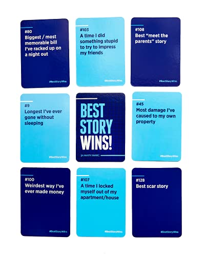 Best Story Wins - Who's Got The Best True Story? [A Party Game] from DSS Games