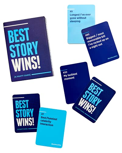 Best Story Wins - Who's Got The Best True Story? [A Party Game] from DSS Games