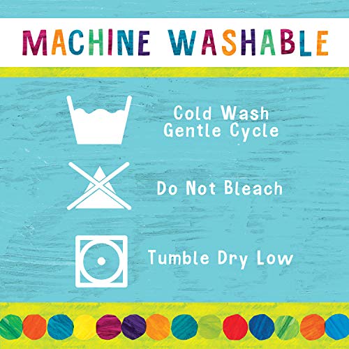 Let's Count Soft Book - World of Eric Carle The Very Hungry Caterpillar Baby Teething Crinkle Book from Kids Preferred