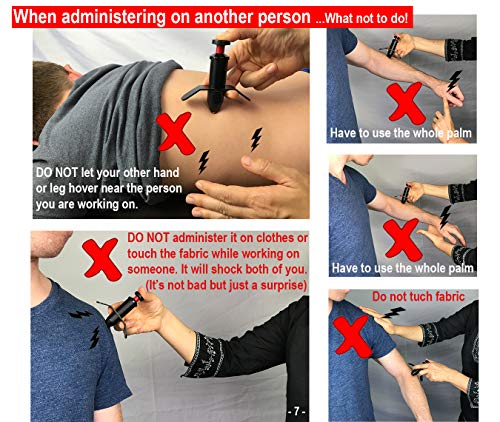 Trigger Point Stimulator Tool - Electric Current Sensation with No Needles No Battery from JOUNJIP