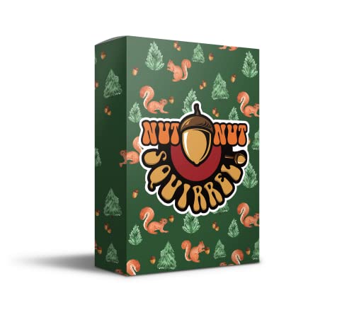 nut nut Squirrel! - Fun Card Game for Kids & Families. Outsmart Your Opponents and Keep Those Squirrels from Stealing Your Stash! 2-4 Players / Ages 4+ / 3 Levels of Play / Mom's Choice Awards Winner by PBN'J Games LLC