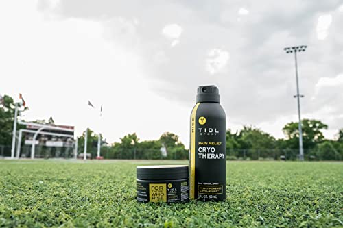 TIDL Sport - Plant Powered Cryotherapy Spray: Immediate Pain Relief, Muscle Recovery, Instant Cooling Effect, 360 Spray Technology, Plant Based Therapy & Exercise Science - 3.4oz from TIDL