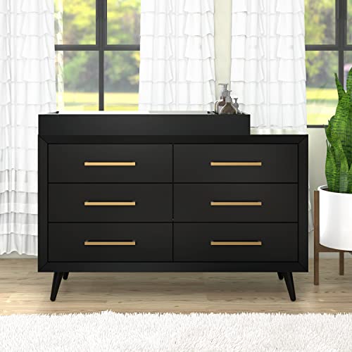 Child Craft Universal Changing Table Toppers, Attach to Dresser for Diapering Surface (Ebony) from Child Craft