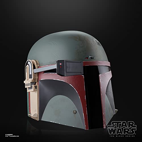 STAR WARS The Black Series Boba Fett (Re-Armored) Premium Electronic Helmet, The Mandalorian Roleplay Collectible for Kids Ages 14 and Up from Hasbro