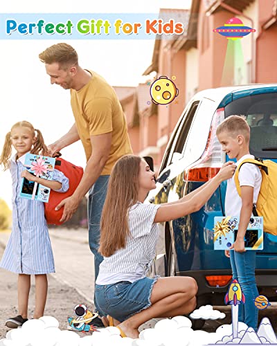 FLUESTON LCD Writing Tablet Doodle Board, Toys for 3 4 5 6 7 8 Year Old Girls Boys, Drawing Pad for Kids, 10 Inch Colorful Electronic Board Drawing Tablet Gifts for Toddler Educational Learning Travel by FLUESTON