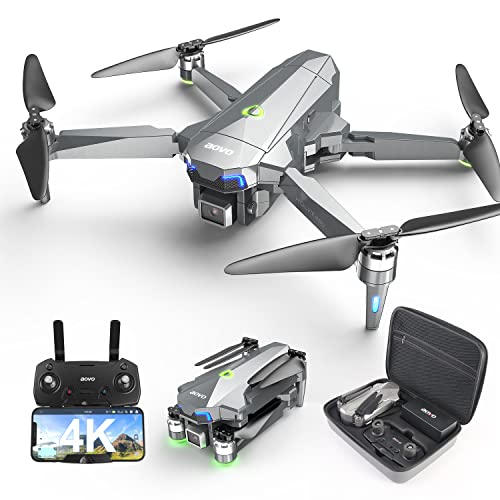 aovo Drone with Camera for Adults 4K,30 Minutes Flight Time with GPS Return Home,Quadcopter with Brushless Motor, Follow Me Drones for Beginners by aovo