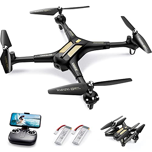 SYMA X600W Foldable Drone with 1080P HD FPV Camera for Adults, RC Quadcopter for Kids Beginners, with Headless Mode, Altitude Hold, 3D Flip, Custom Route and One Key Start from SYMA
