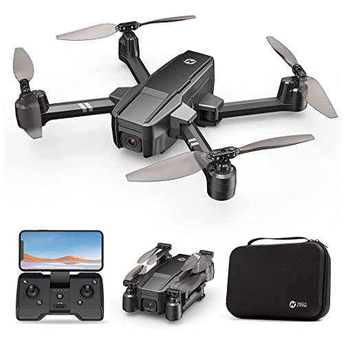 Holy Stone HS440 Foldable FPV Drone with 1080P WiFi Camera for Adults and Kids; Voice and Gesture Control RC Quadcopter with 2 Batteries for 40 Min flight, Auto Hover, Gravity Sensor, Carrying Case by Holy Stone