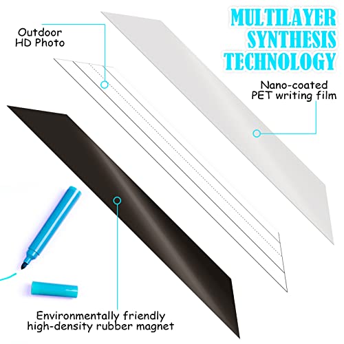 12 Pack Magnetic Sentence Strips for Teachers Sentence Strips 12 x 3 Inch Magnetic Dry Erase Sentence Strips Lined Magnetic Strips Reusable Classroom Learning Tool for Office School (White) from Chinco