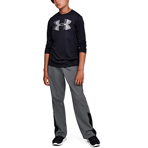 Under Armour Boys' Brawler 2.0 Training Pants , Graphite (040)/Black , Youth X-Large from Under Armour - AR Code