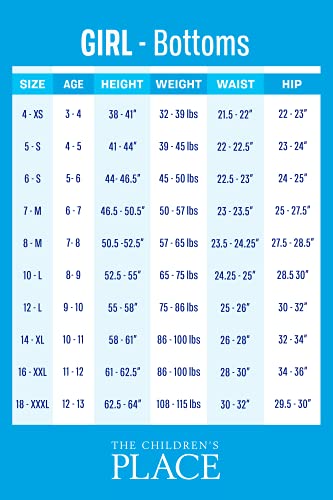 The Children's Place Girls Super Skinny Jeans,Black Wash/Dk Twlight/Victory Blue Wash/Sky Wash 4 Pack,10 by The Children's Place