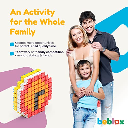 Beblox Building Toys For Kids 250-piece Set - Building Blocks Stem Toys With Accessories - Interlocking Connect Building Sets - Learning & Educational Toys For Boys & Girls Age 4-8 5 6 7 8-12 Year Old from beblox