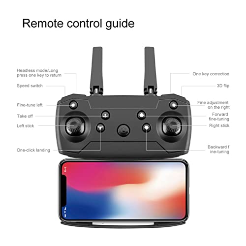 Mini Drone with Camera - 1080P HD FPV Foldable Drone Remote Control Toys Gifts For Boys Girls With Mode 1 Key Start by drones with camera