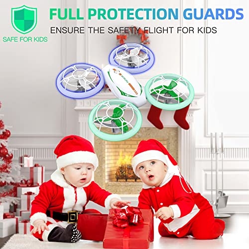 PATIKUIN Drones for Kids RC Mini Drone with LED Lights for Beginners, RC Helicopter Quadcopter with Five Cool Light Effects, Auto Hovering, 3D Flip, Remote Control Headless Mode, Circumflight and Emergency Paddle Stop by Patikuin