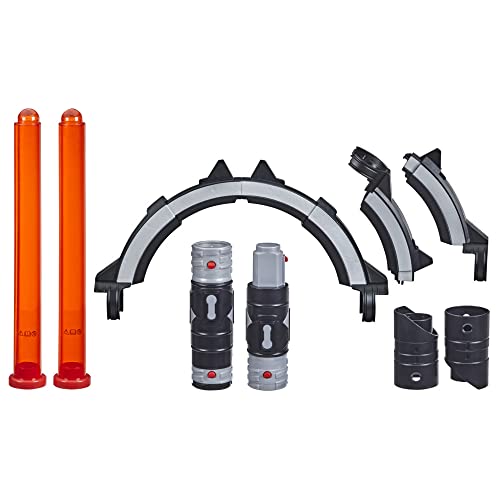 STAR WARS Lightsaber Forge Inquisitor Masterworks Set Double-Bladed Electronic Lightsaber, Customizable Roleplay Toy for Kids Ages 4 and Up (F3807) from Hasbro