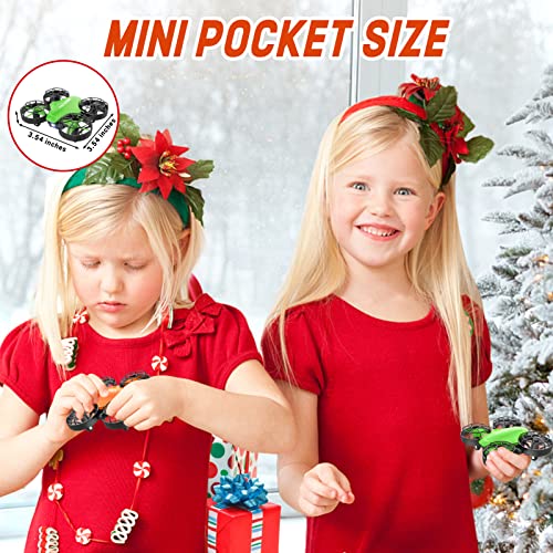 Mini Drones for Kids,PATIKUIN S100 RC Drone with Emergency Stop for Beginners,Nano RC Helicopter Quadcopter with Auto Hovering 3D Flip Remote Control Headless Mode 3 Batteries Gift Choice for Boys and Girls by Patikuin