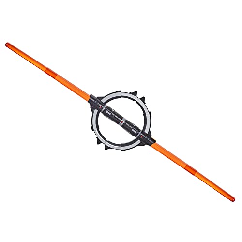 STAR WARS Lightsaber Forge Inquisitor Masterworks Set Double-Bladed Electronic Lightsaber, Customizable Roleplay Toy for Kids Ages 4 and Up (F3807) from Hasbro