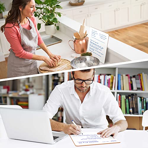 Set of 12 Small White Board Dry Erase Boards Classroom Pack Mini White Boards 9"x12â Double Sided Personal Whiteboards for Students Teachers School Supplies Lapboards l 12 Mini Whiteboard Erasers Incl by SCRIBBLEDO