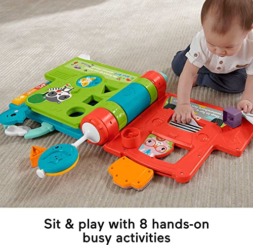 Fisher-Price Sit-to-Stand Giant Activity Book, Electronic Learning Toy and Activity Center for Infants and Toddlers Ages 6 Months to 3 Years from Fisher-Price
