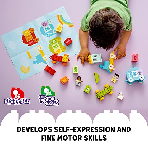 LEGO DUPLO My First Number Train - Learn to Count 10954 Building Toy; Introduce Toddlers to Numbers and Counting; New 2021 (23 Pieces) from LEGO