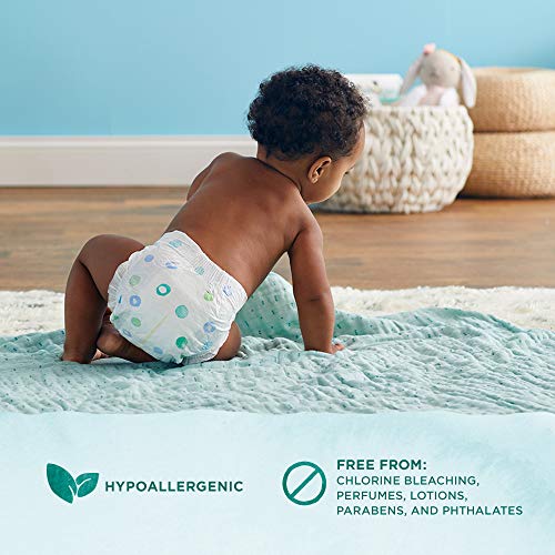 Amazon Brand - Mama Bear Gentle Touch Diapers, Hypoallergenic, Size 6, 108 Count (4 packs of 27) by Amazon.com Services, LLC