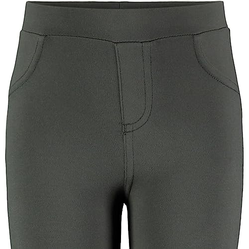 Disney Frozen Elsa Toddler Girls 3 Piece Outfit Set: Vest T-Shirt Legging Aqua/Grey 5T by H.I.S. International