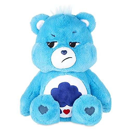 Care Bears Grumpy Bear Stuffed Animal, 14 inches from Basic Fun