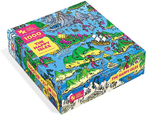 The Happy Isles â¢ 1000-Piece Jigsaw Puzzle from The Magic Puzzle Company â¢Â Series One by AdMagic
