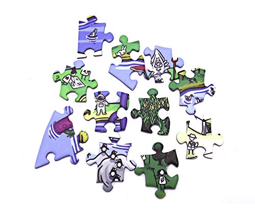 The Happy Isles â¢ 1000-Piece Jigsaw Puzzle from The Magic Puzzle Company â¢Â Series One by AdMagic