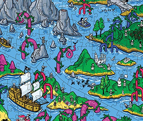 The Happy Isles â¢ 1000-Piece Jigsaw Puzzle from The Magic Puzzle Company â¢Â Series One by AdMagic