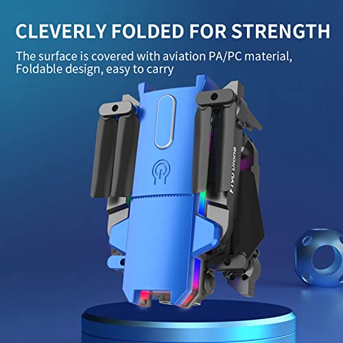 Drone with Daul 4K HD FPV Camera Remote Control Toys Gifts for Boys Girls with Altitude Hold Headless Mode One Key Start Speed Adjustment Function from YLOMAY