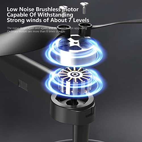 GBSELL Drone - K9 Series -18+ Mins Flight Time, 4K HD Camera, 3-Level Flight Speed,3-Level Flight Speed,LED Light, Gesture Control RC Quadcopter with Batteries (Orange K916) by K9 High Quality Series