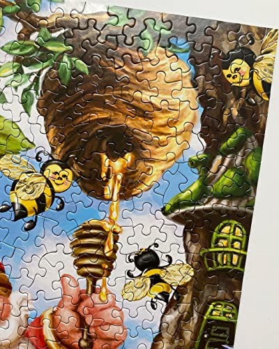 Springbok's 500 Piece Jigsaw Puzzle Gnome Worries Bee Happy - Made in USA from Springbok