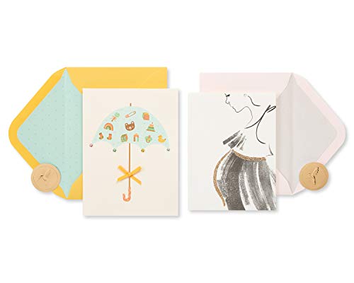 Papyrus Baby Shower Cards, Mom-to-Be (2-Count) by Papyrus