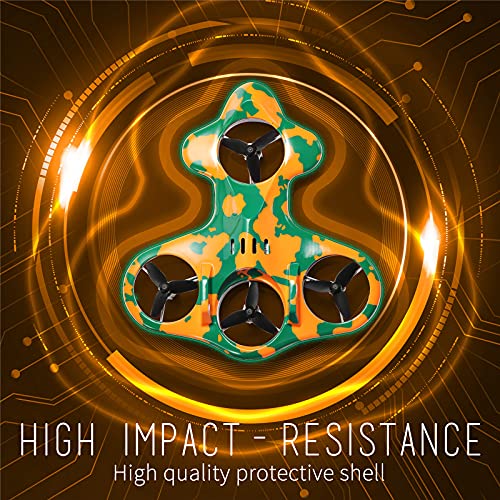 SainSmart Jr. Mini Drone for Kids, Hobby RC Quadcopter Remote Control Helicopters Toy with 2 Rechargeable Batteries, 3 Speed and 3D Flip for Adult Beginners, Green from SainSmart Jr.