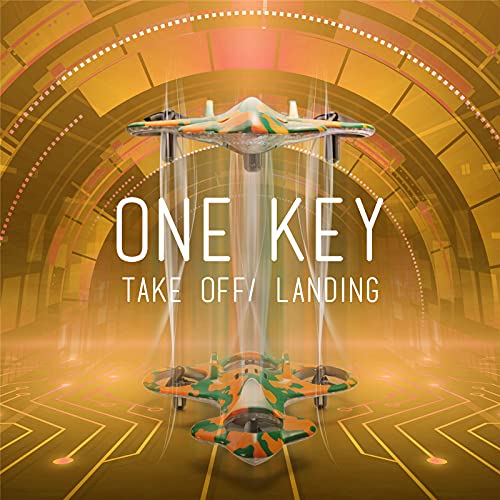 SainSmart Jr. Mini Drone for Kids, Hobby RC Quadcopter Remote Control Helicopters Toy with 2 Rechargeable Batteries, 3 Speed and 3D Flip for Adult Beginners, Green from SainSmart Jr.