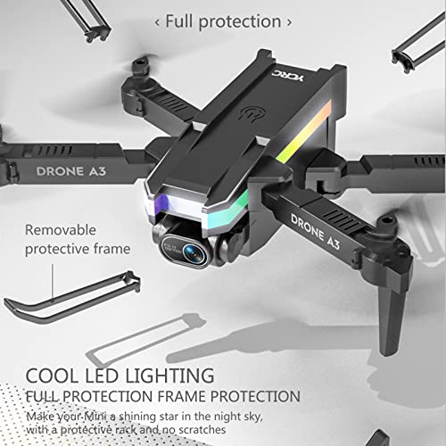Drone with 4K HD Camera, 2023 New Upgradded Remote Control Toys Gifts for Boys Girls with Altitude Hold Headless Mode One Key Start Speed Adjustment (One Battery) from MGANEL