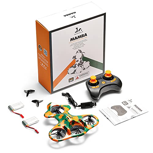 SainSmart Jr. Mini Drone for Kids, Hobby RC Quadcopter Remote Control Helicopters Toy with 2 Rechargeable Batteries, 3 Speed and 3D Flip for Adult Beginners, Green from SainSmart Jr.