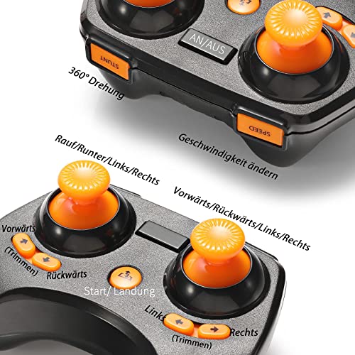 SainSmart Jr. Mini Drone for Kids, Hobby RC Quadcopter Remote Control Helicopters Toy with 2 Rechargeable Batteries, 3 Speed and 3D Flip for Adult Beginners, Green from SainSmart Jr.