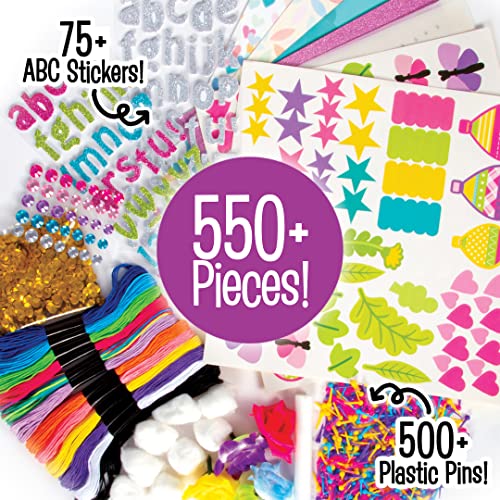 String Art Craft Mega Activity Set for Kids - Makes 4 Large String Art Canvas Boards - Make Your Own Creative Room Decor for Boys and Girls - DIY Craft Kit for Children, Tweens, and Young Teens Age 6+ by Creative Kids