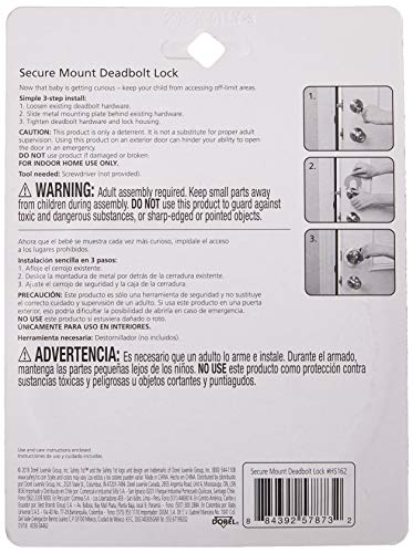 Safety 1st Secure Mount Deadbolt Lock by Safety 1st