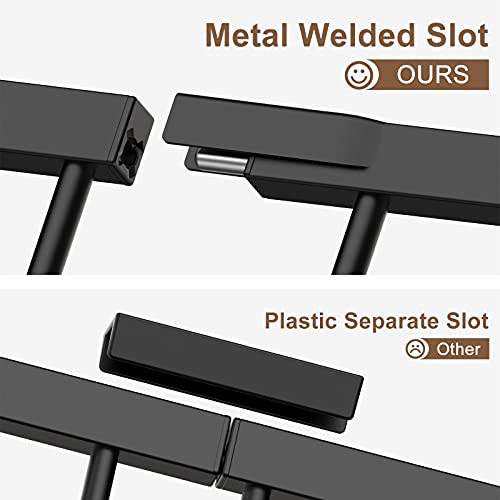 Mom's Choice Awards Winner-Cumbor 29.5-57" Baby Gate for Stairs, Extra Wide Dog Gate for Doorways, Pressure Mounted Walk Through Safety Child Gate for Kids Toddler, Tall Pet Puppy Fence Gate, Black from Cumbor