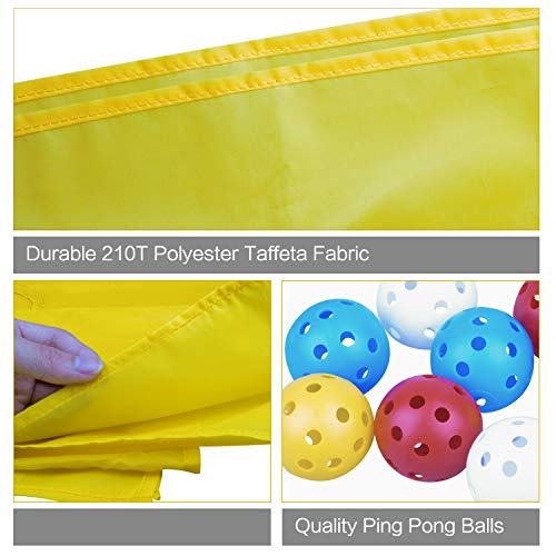 Sonyabecca Hole Tarp Team Building Exercise Activities Games Teamwork Group Learning Fun Playing 84''Lx55''W from Sonyabecca