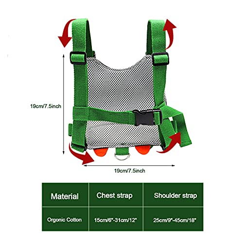 Hooyyene Toddler Harness Leash + Anti Lost Wrist Link, Child Safety Harness with Leash, Kids Walking Wristband Assistant Strap Belt for Boys, Girls and Babies Outdoor Activity by Hooyyene