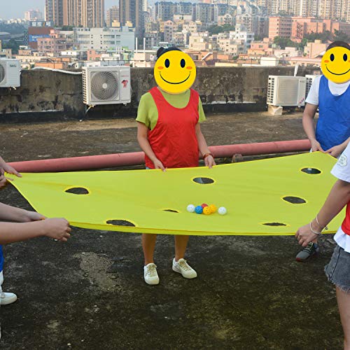 Sonyabecca Hole Tarp Team Building Exercise Activities Games Teamwork Group Learning Fun Playing 84''Lx55''W from Sonyabecca