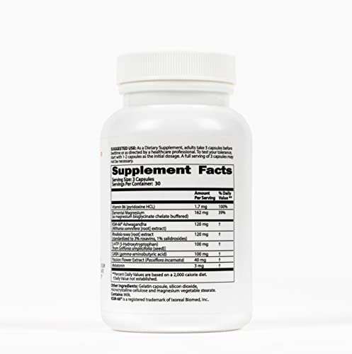 SaltWrap Mag R&R - Prevent & Relieve Night Leg Cramps, Spasms, Tension & Muscle Pain - Natural Muscle Relaxer Supplement with Magnesium Glycinate â Sleep Aid for Muscle Cramp Relief, 90 Capsules from SaltWrap