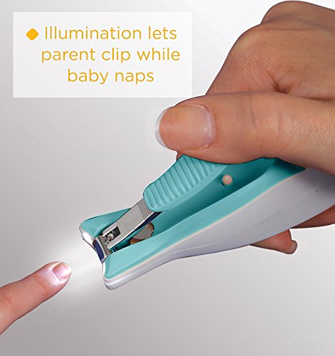 Safety 1st Sleepy Baby Nail Clipper (Colors May Vary) (Pack of 2) by 