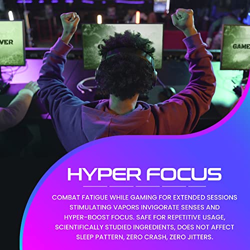 GIT GUD Elite Gaming Inhaler | Energy + Focus Amplifier | Elevate Competitive Game Play | Natural, Stimulating Aromatherapy Blend | 3 Pack by GIT GUD PRODUCTS, LLC