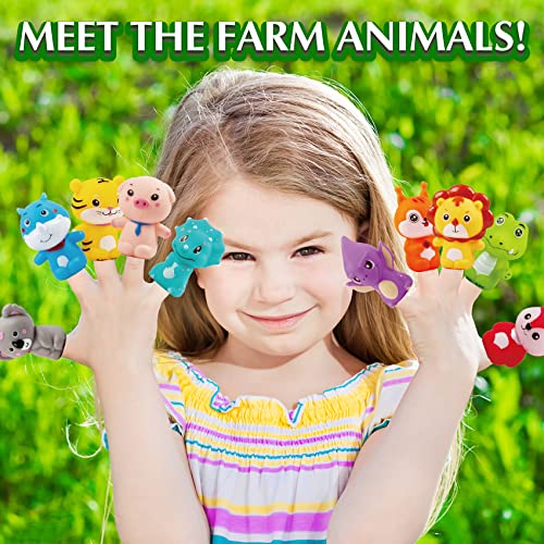 BHRSYXGS Learning Toys for 1 2 3 Years Old Toddlers, 20Pcs Farm Animals Toys Montessori Counting, Matching & Sorting Fine Motor Games, Birthday Easter Gift for Baby Boys Girls Age 12-18 Months from Baihui Toy Company